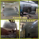 pagar brc hot dip galvanis