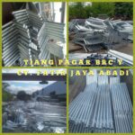 tiang pagar brc y
