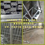 tiang pagar brc