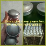 tutup topi tiang pagar brc