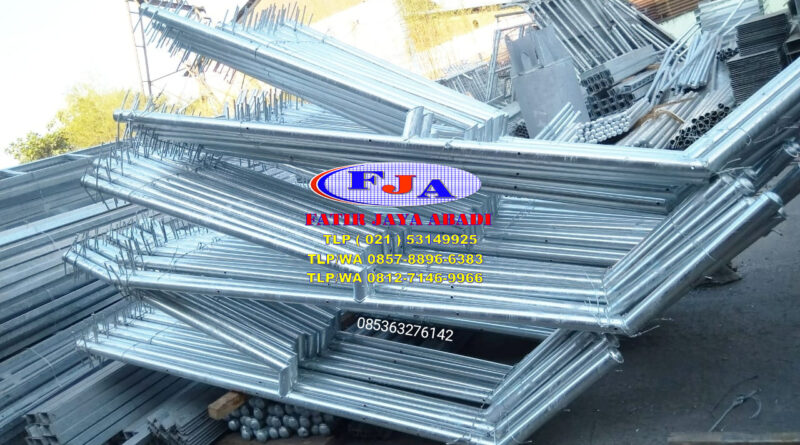Tiang Tekuk Pagar Brc