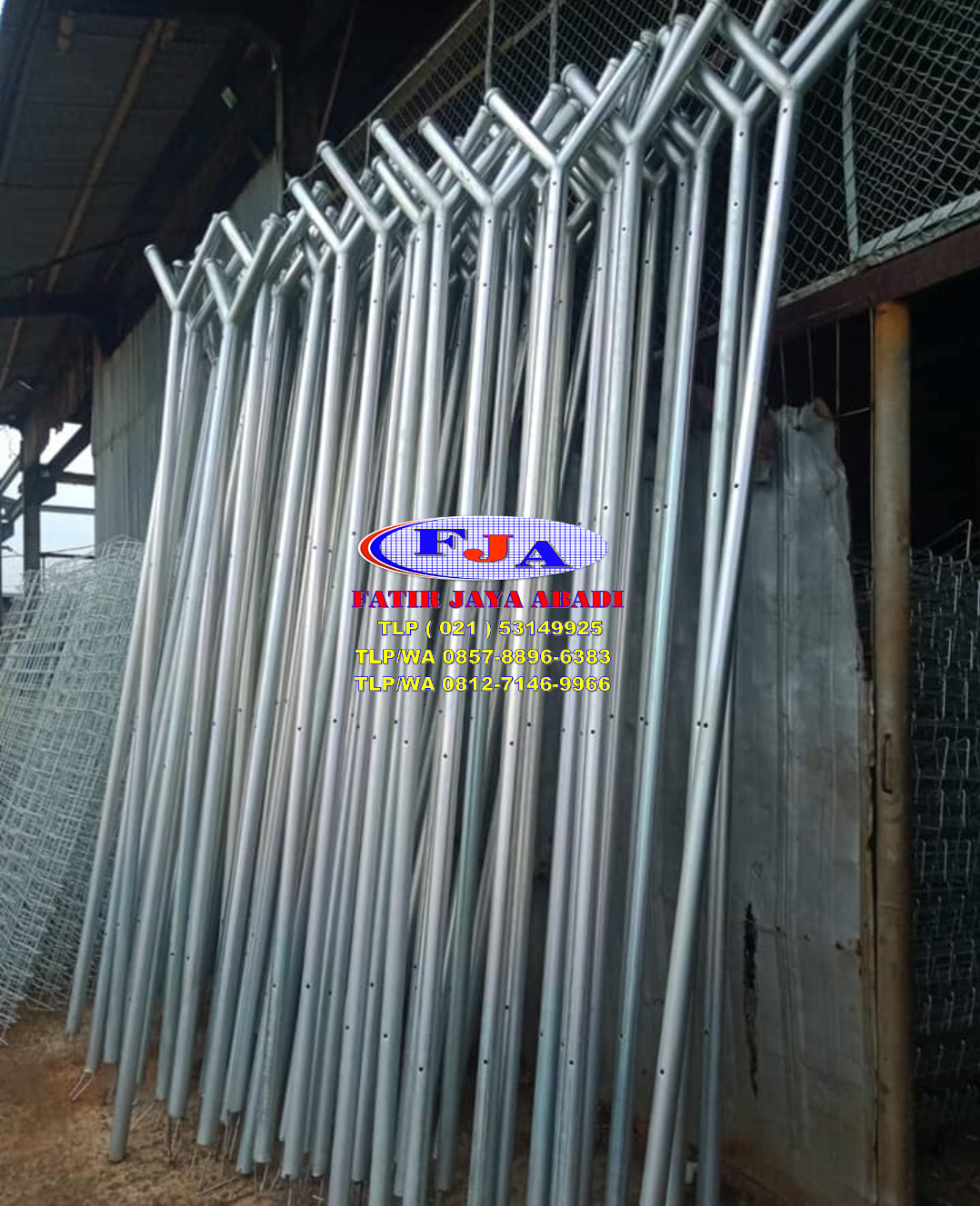 Tiang Y Pagar Brc Lurus