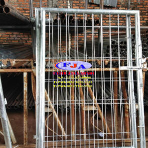 Pintu Pagar Brc swing Tunggal
