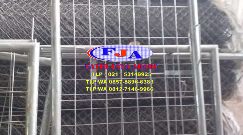 Pintu Pagar Brc (Pintu Swing Tunggal)