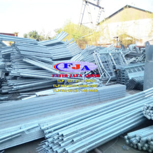 Tiang Pagar Brc T 240 cm xDia 2 Inchi HDG