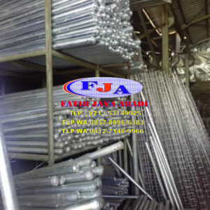 Tiang Pagar Brc T 150 cm x Diameter 1-1/2 Inchi HDG
