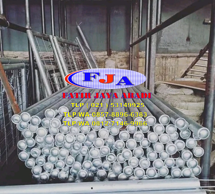 Tiang Pagar Brc T 90 x Diameter 1,5 inchi HDG
