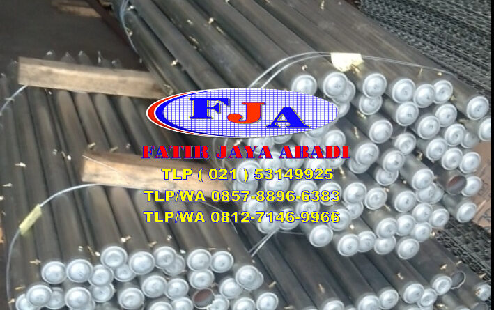 Tiang Pagar Brc T 90 x Diameter 2 inchi HDG