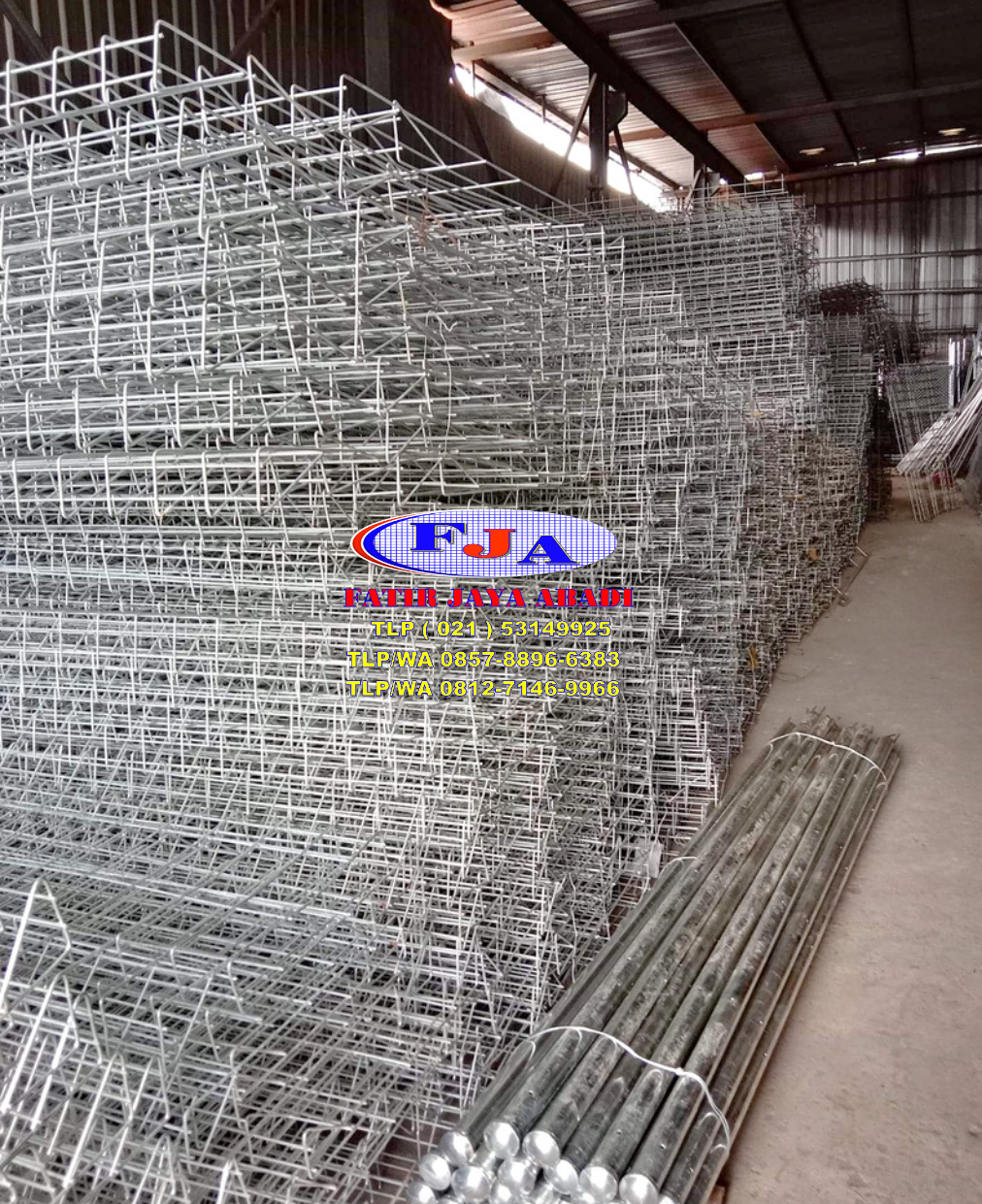 Pagar Brc T 90 cm x Dia 5 mm HDG