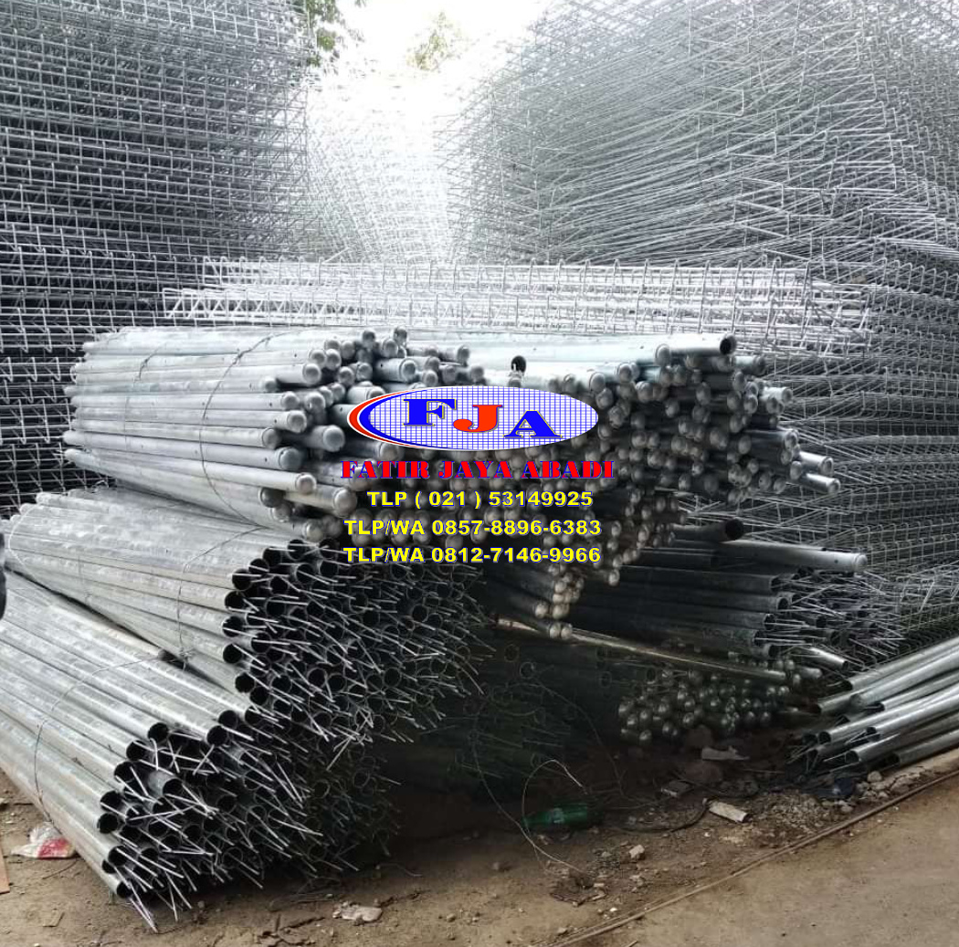 Tiang Pagar Brc T 240 cm x Diameter 1-1/2 Inchi HDG