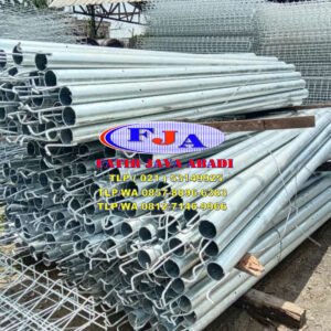 Tiang Pagar Brc T 300 cm x Diameter 1-1/2 Inchi HDG