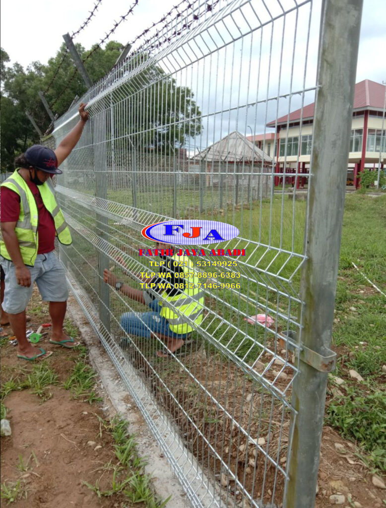 Pagar Bandara Mesh Gelombang V