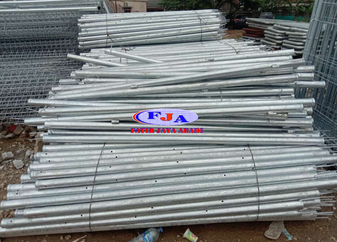 Tiang Pagar Brc T. 150 cm x Dia. 1.5 Inchi EP - Gambar 7