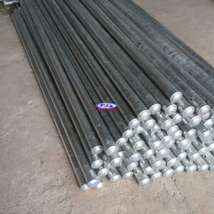 Tiang Pagar Brc T 300 cm x Dia 2 Inchi Hot Dip Galvanis