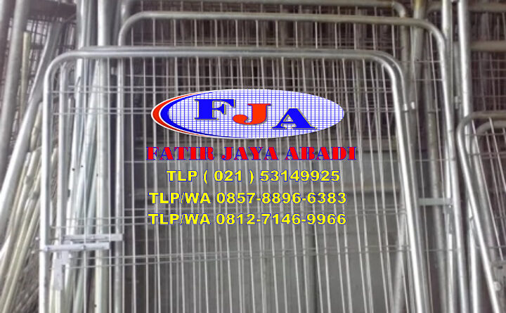 Pintu Pagar Brc Swing Tunggal
