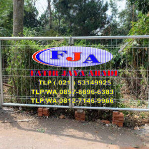 Pintu Pagar Brc Swing Ganda
