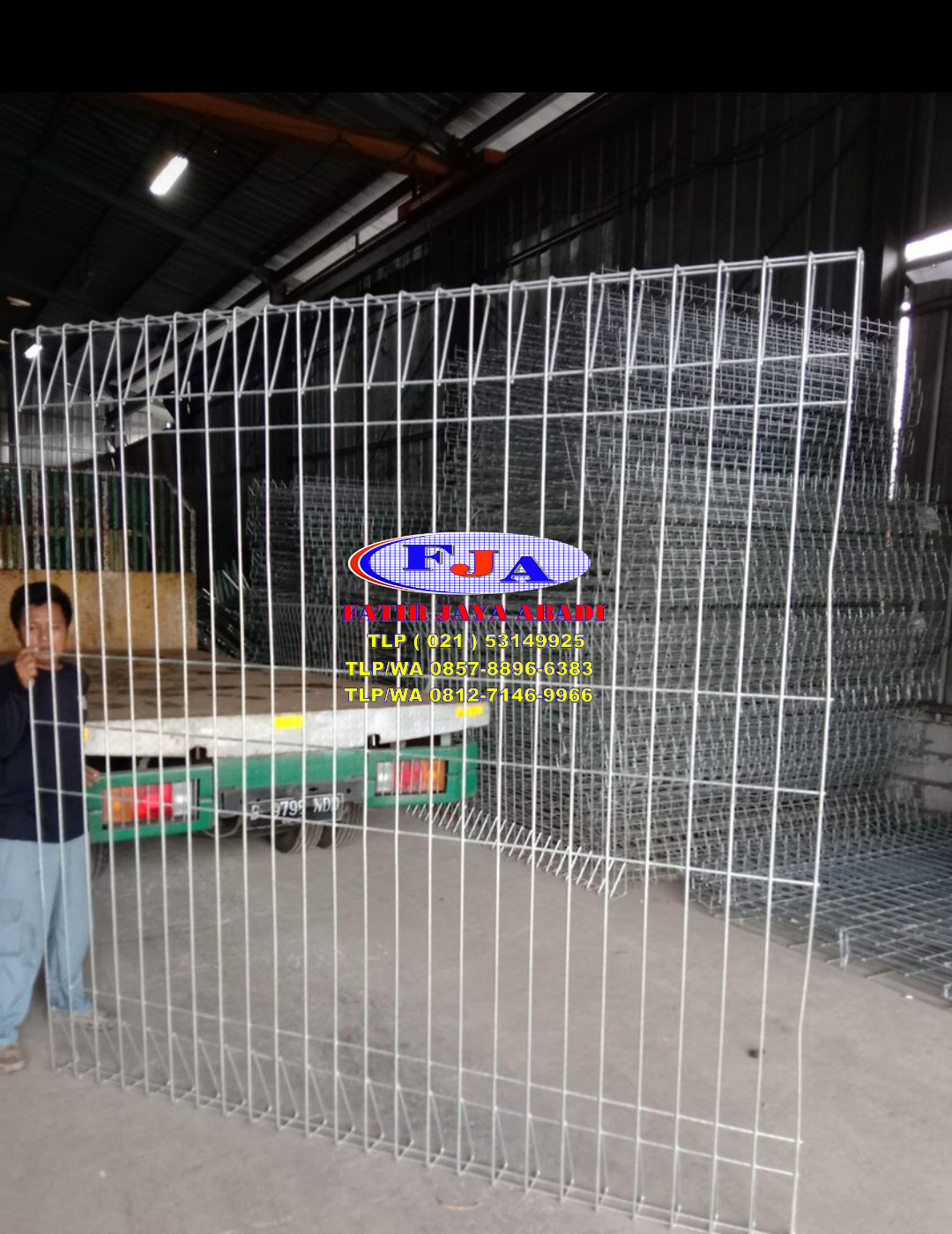 Pagar Brc Tinggi 240 cm