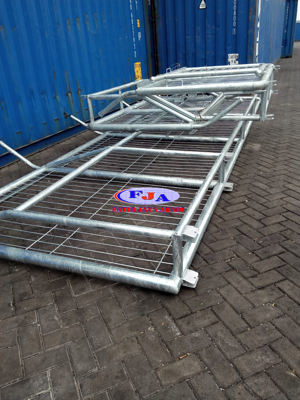 Pintu Pagar Brc Sledding / Dorong - Gambar 11
